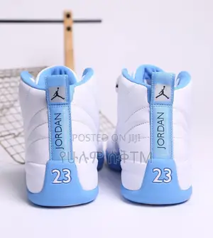 Air Jordan 12 Retro “Melo 2025” ‘White/Blue’ Hi Top Men’S Shoes