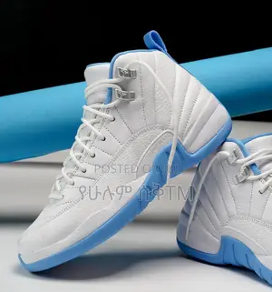 Air Jordan 12 Retro “Melo 2025” ‘White/Blue’ Hi Top Men’S Shoes