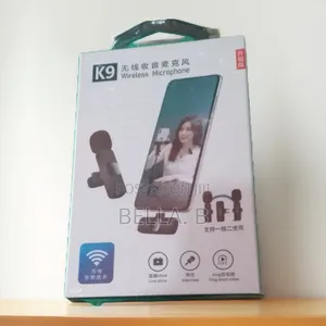 Brand New Wireless Microphone: Plug Play Convenience.