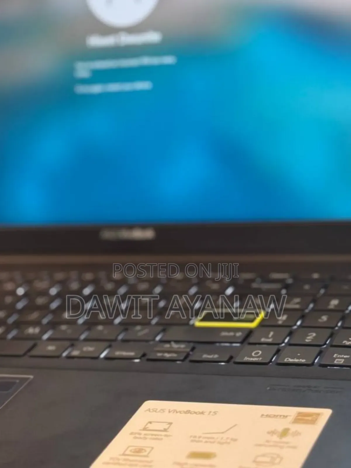 New Laptop Asus Vivobook 16 16GB Intel Core i5 SSD 256GB