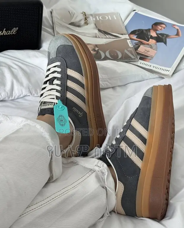 adidas gazelle silver green womens adidas ORIGINALS Gazelle Bold Trainers