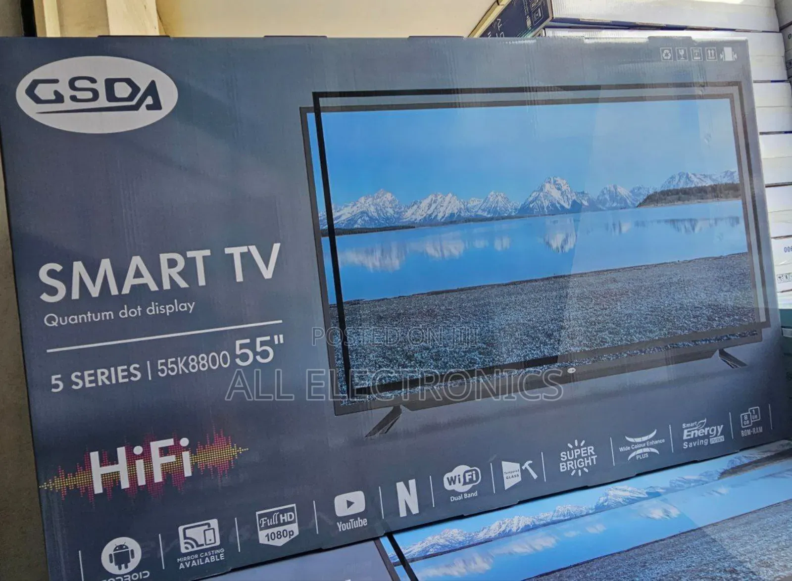 Gsda 55inch Smart Tv