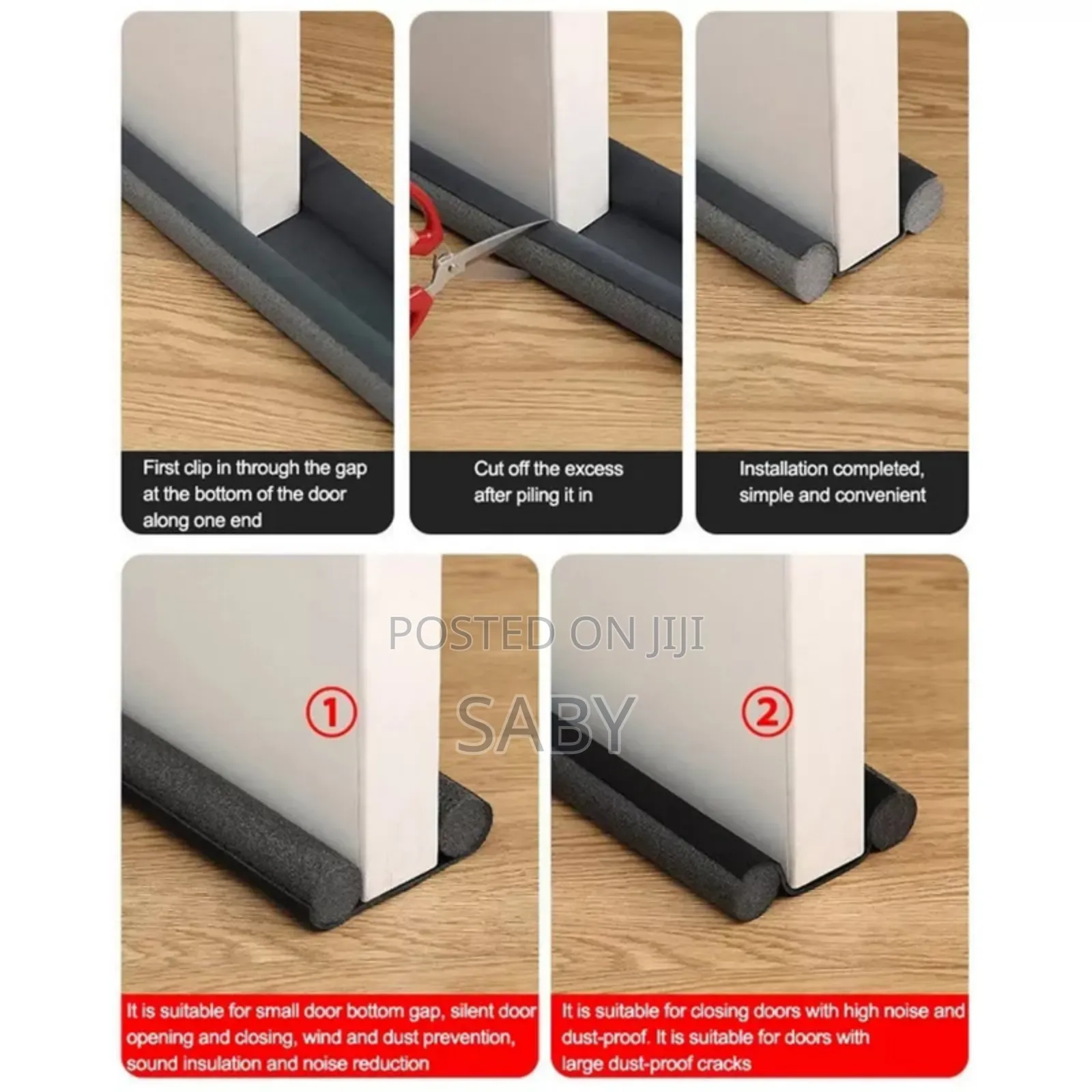 96cm Flexible Door Bottom Sealing Streap