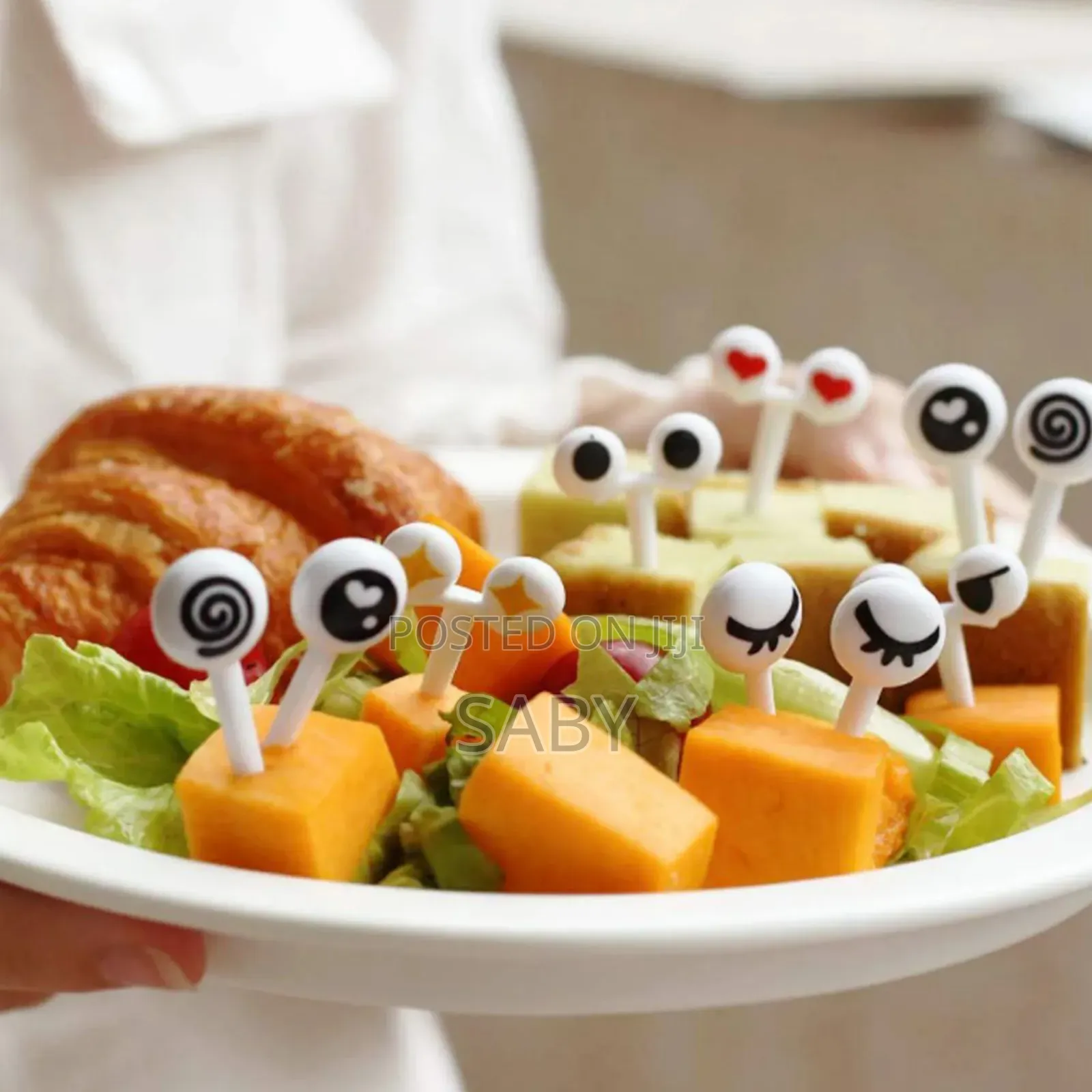 10pcs Food Fruit Fork Picks for Kids