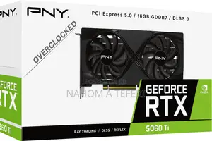 Pny Geforce Rtx 5060 Ti Overclocked 16gb Gddr7 | Gaming Graphics Card