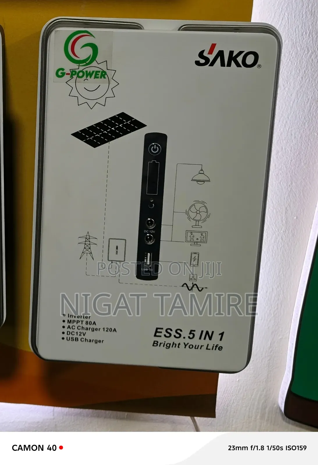 300 Watt Portable All in One Lithium Ion Battery