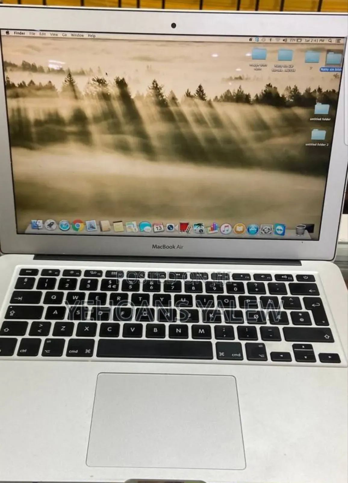 New Laptop Apple MacBook Air 2014 4GB Intel Pentium SSD 128GB