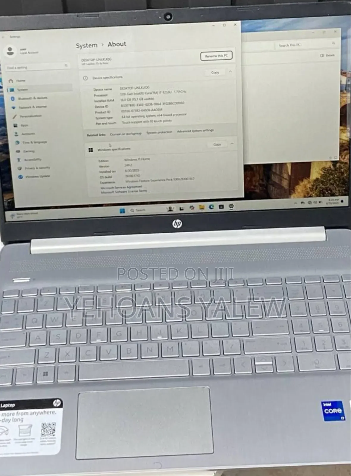 New Laptop HP Stream Notebook 16GB Intel Core I7 SSD 512GB