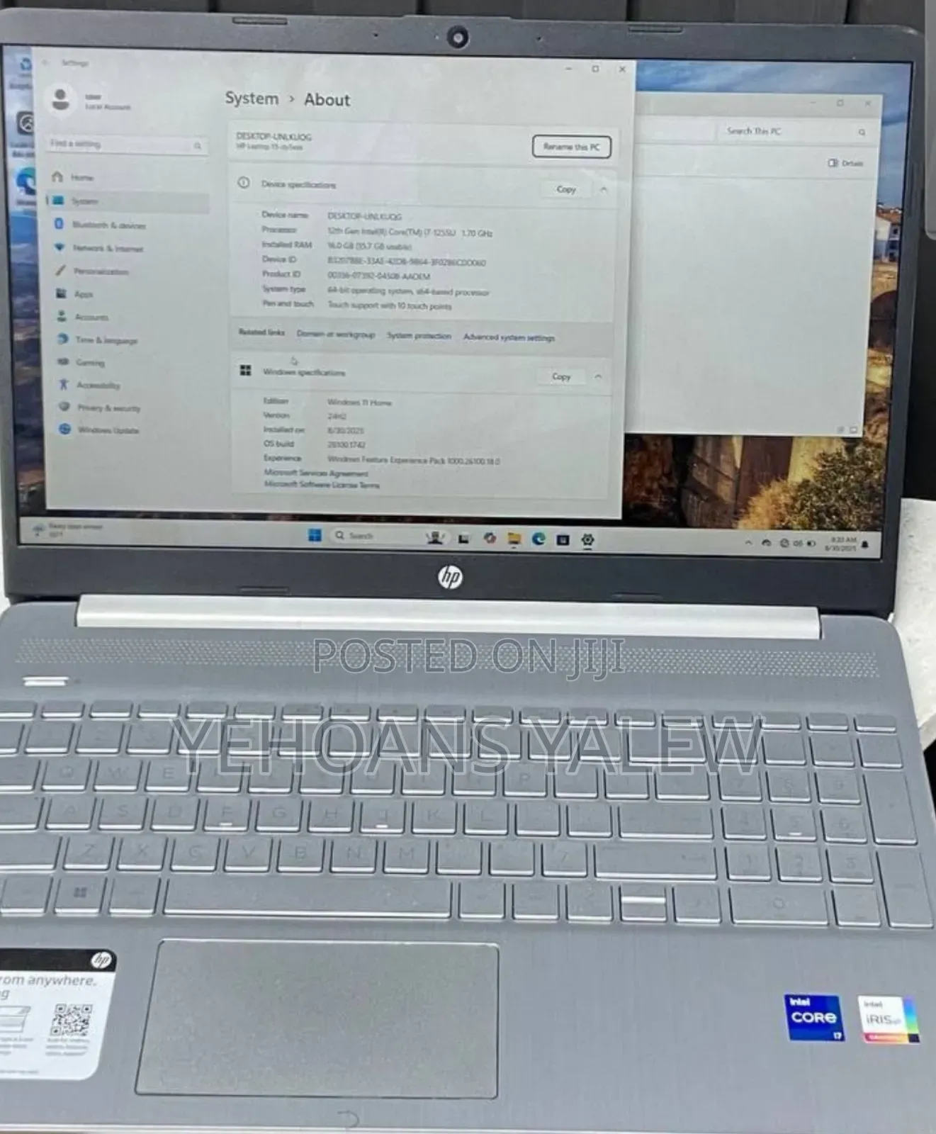 New Laptop HP Stream Notebook 16GB Intel Core I7 SSD 512GB