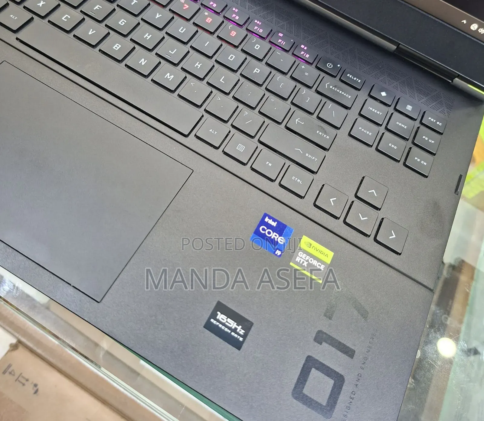 New Laptop HP Omen 17 32GB Intel Core I9 SSD 2T