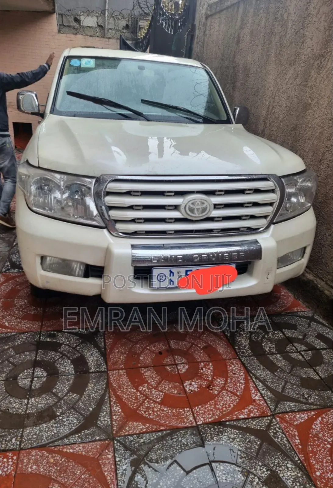 Toyota Land Cruiser 2005 White