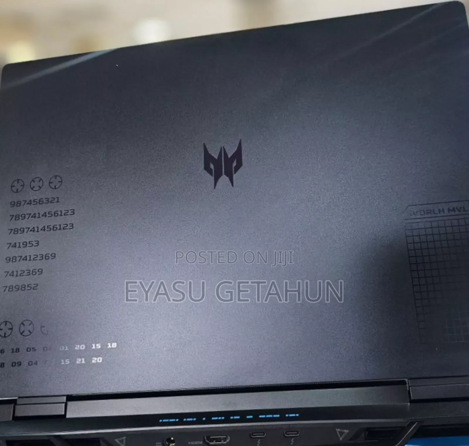 New Laptop Acer Predator Helios 300 16GB Intel Core I9 SSD 1T