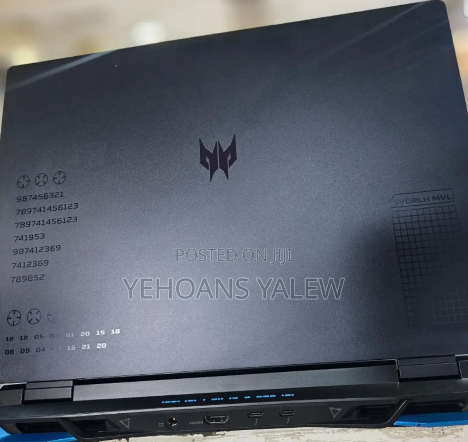 New Laptop Acer Predator Helios 300 16GB Intel Core I9 SSD 1T