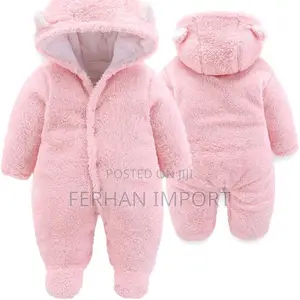 Newborn Baby Winter Clothes Bear Hooded Coat