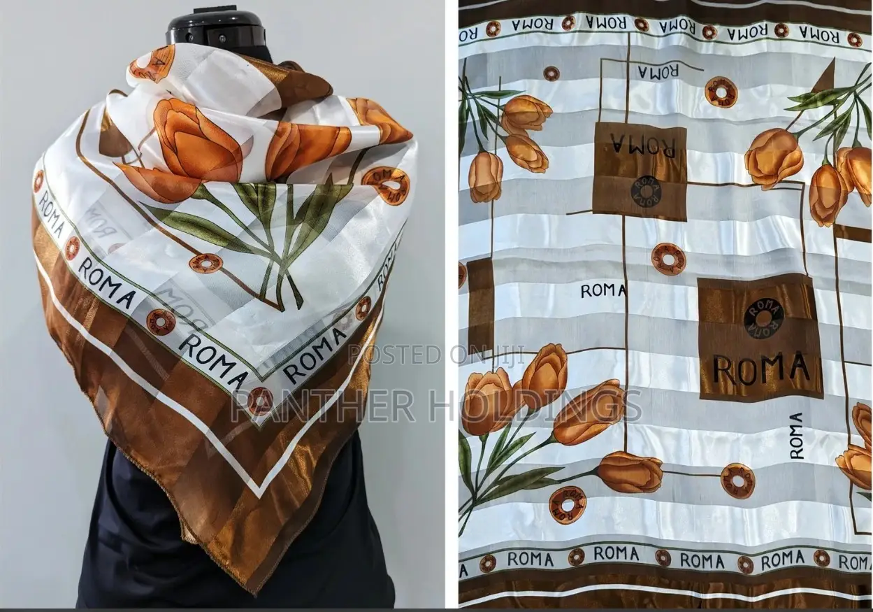 Tulip Roma Scarf Made In Italy And Korea