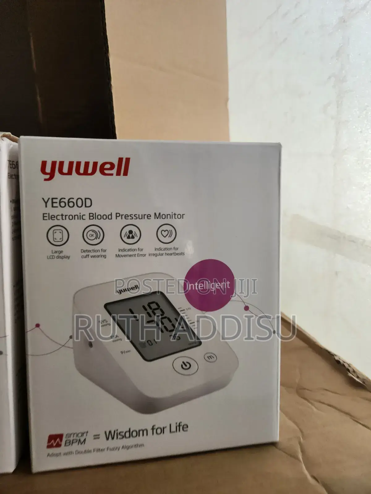 Dinitial Blood Pressure Monitor九龍brand New Bp Monitor Medical Safe