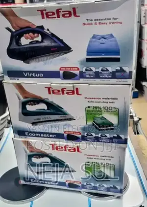 Tefal Irons Steamers 2000w Ceramic የልብስ መተኮሻ Delivery