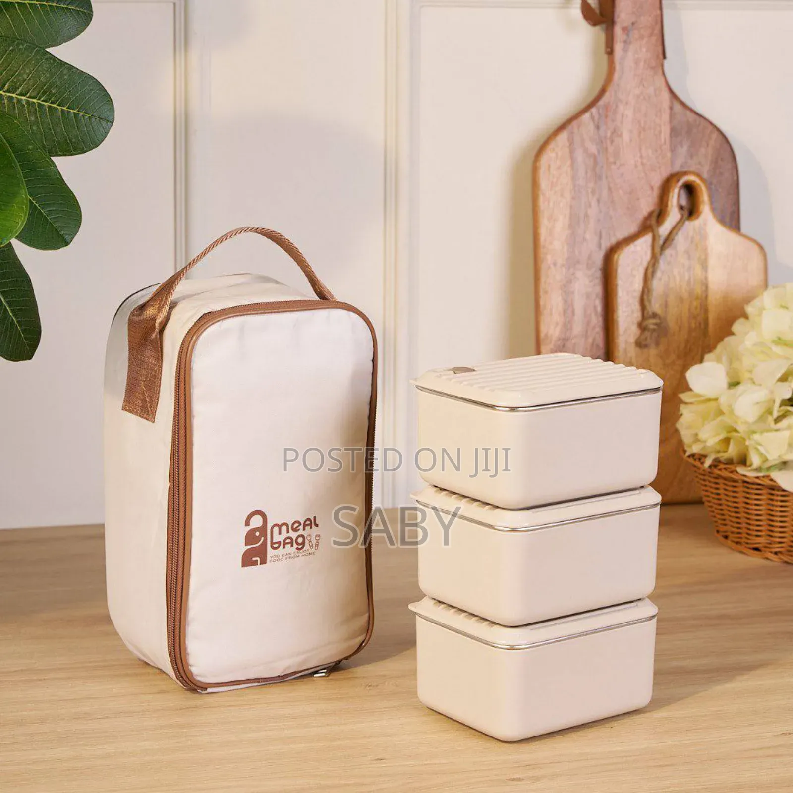 Stainless Steel Lunch Box With Bag