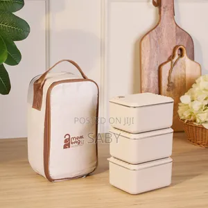 Stainless Steel Lunch Box With Bag