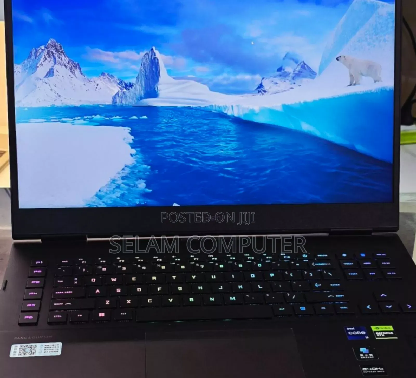 New Laptop HP Omen 17 16GB Intel Core I9 SSD 1T