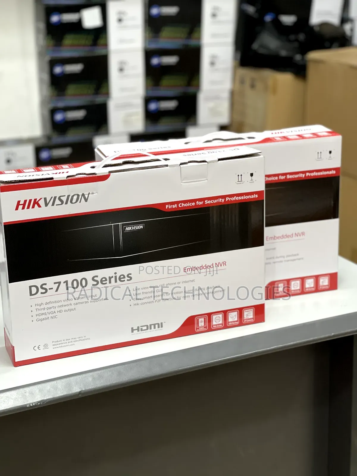 NVR 8 Channel Hikvision 7100 Series Security Camera Hikvision Hybrid