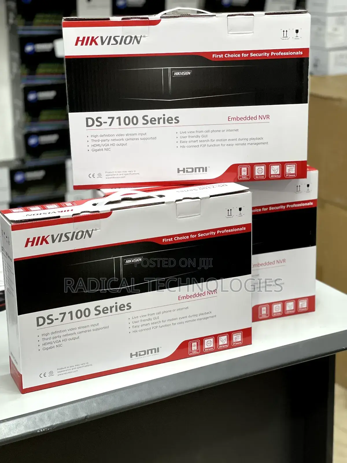 NVR 8 Channel Hikvision 7100 Series Security Camera Hikvision Hybrid