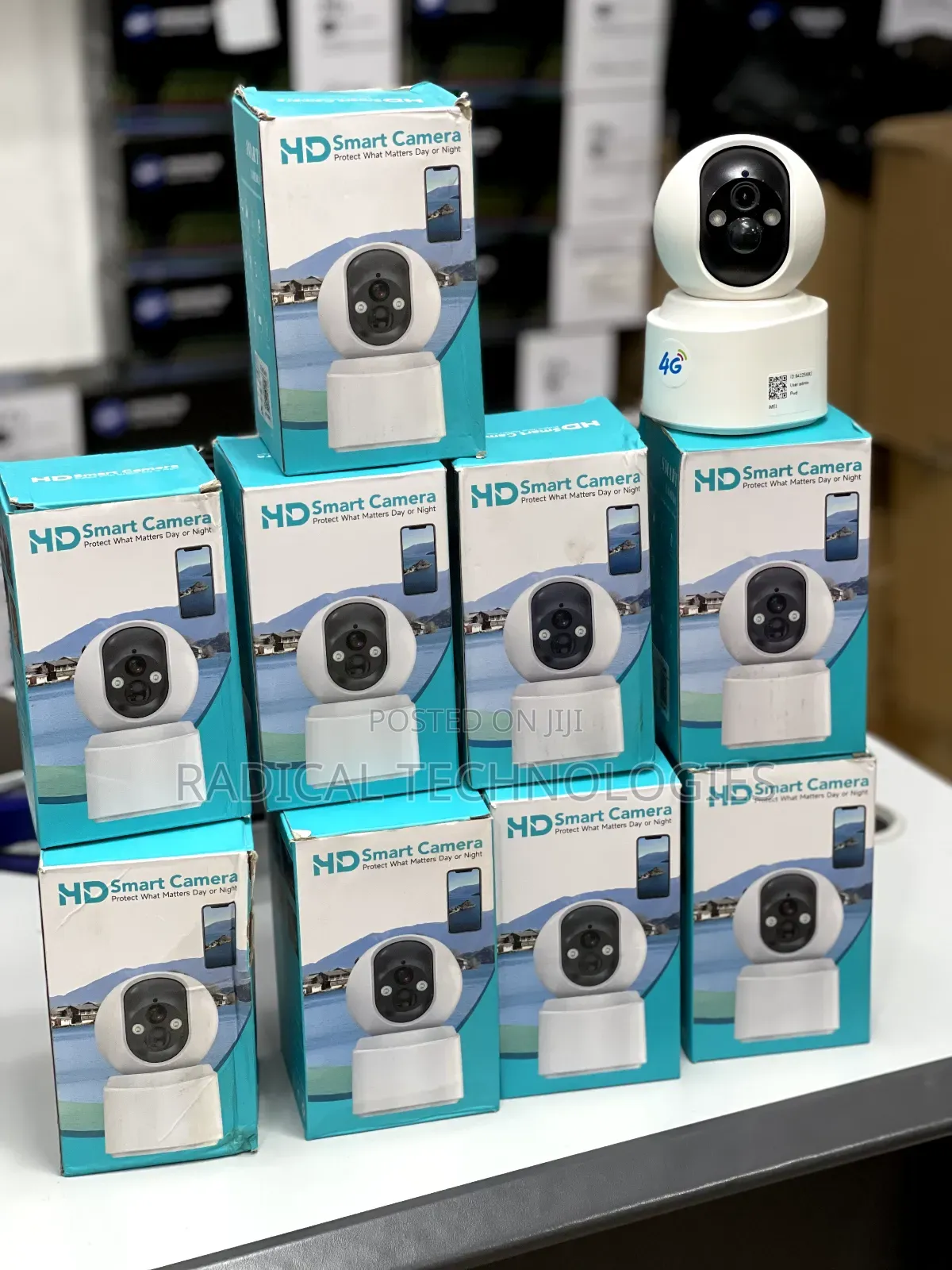 ያለመብራት ያለ ዋይፋይ በ ሲም የሚሰራ 4g Security Camera Ezviz Mi Camera