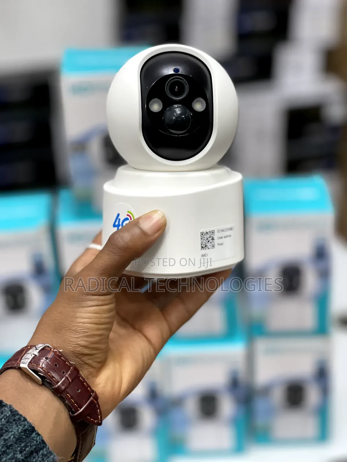 ያለመብራት ያለ ዋይፋይ በ ሲም የሚሰራ 4g Security Camera Ezviz Mi Camera