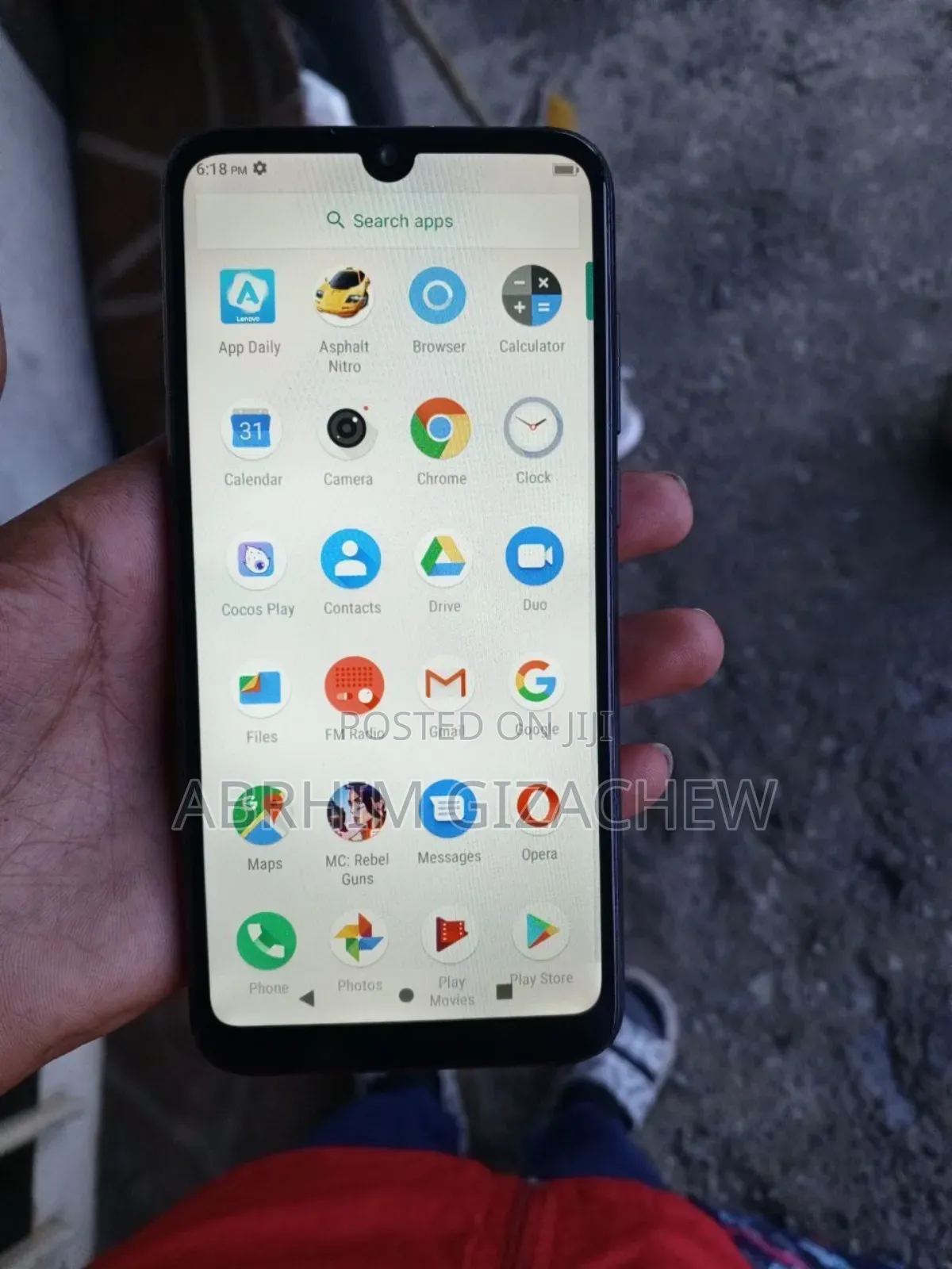 Lenovo A7 32 GB Black