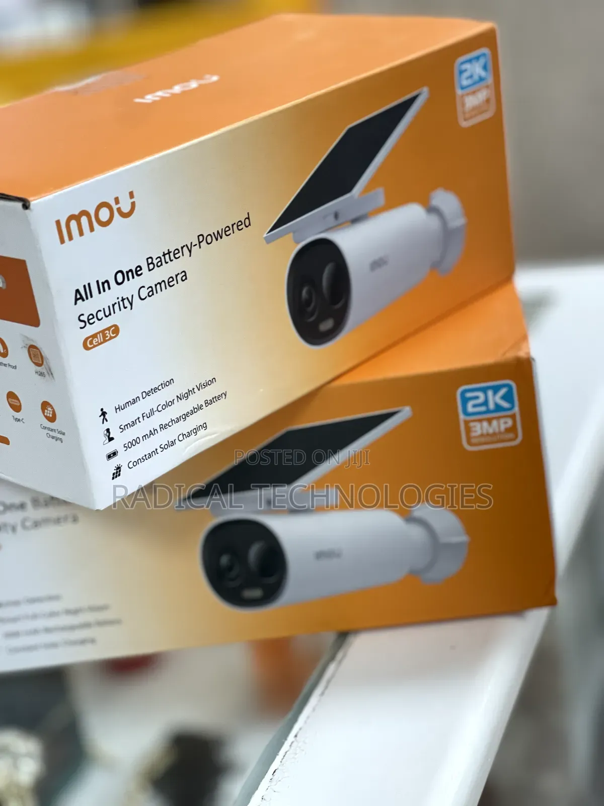 20 ቀን ያለመብራት የሚሰራ Security Camera 3mp Imou Cell3c Hikvision Xiaomi