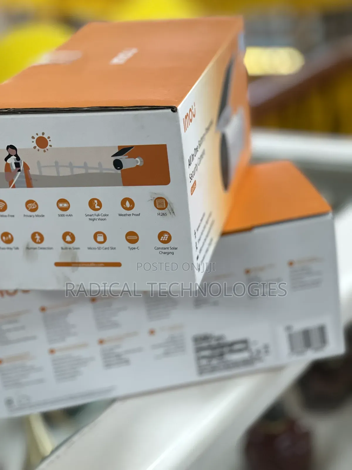 20 ቀን ያለመብራት የሚሰራ Security Camera 3mp Imou Cell3c Hikvision Xiaomi