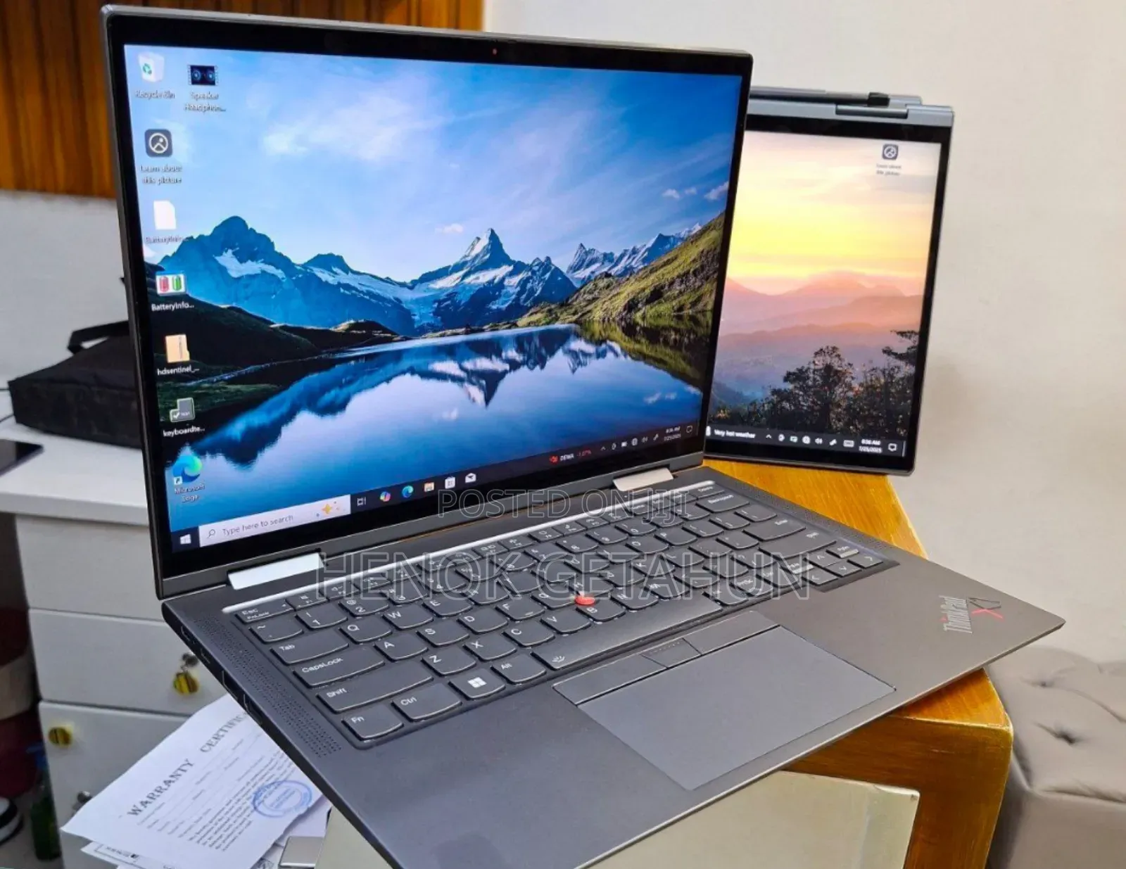 New Laptop Lenovo Thinkpad X1 Yoga 32GB Intel Core I7 SSD 512GB