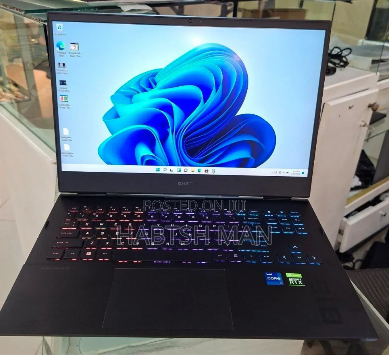 New Laptop HP Omen 16 16GB Intel Core I7 SSD 512GB