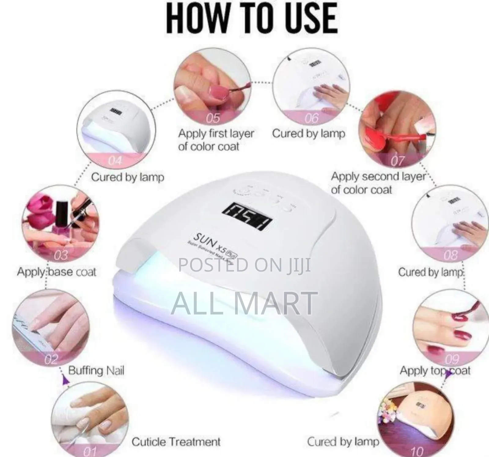 Sun X5 Plus Nail Dryer