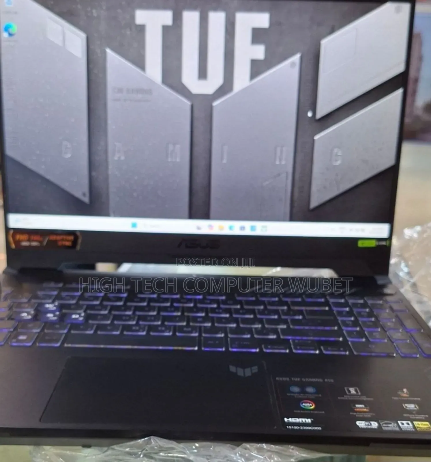 New Laptop Asus TUF Gaming A15 16GB AMD Ryzen 7 SSD 1T