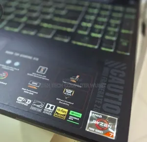 New Laptop Asus TUF Gaming A15 16GB AMD Ryzen 7 SSD 1T