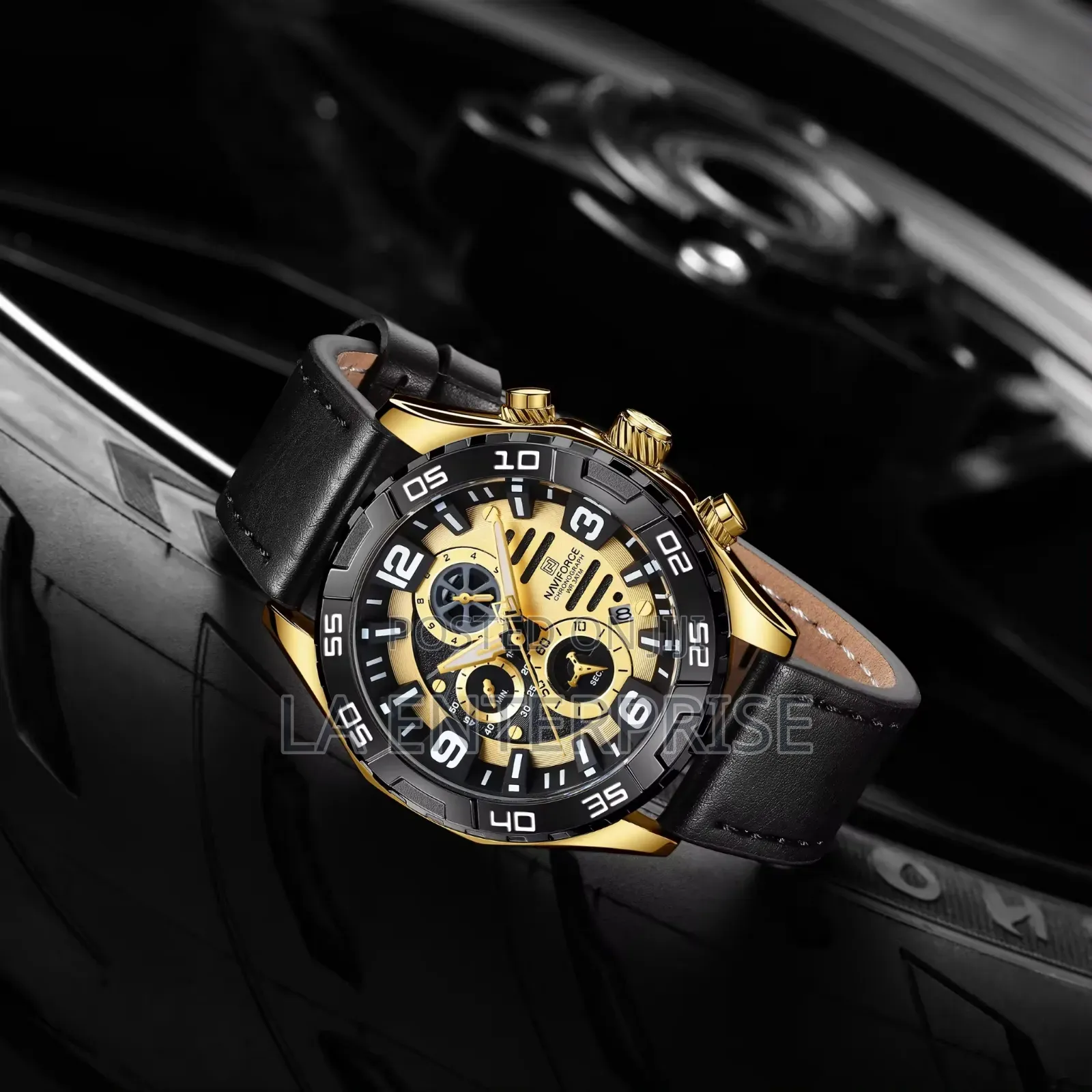 Naviforce Blackgolden Watch