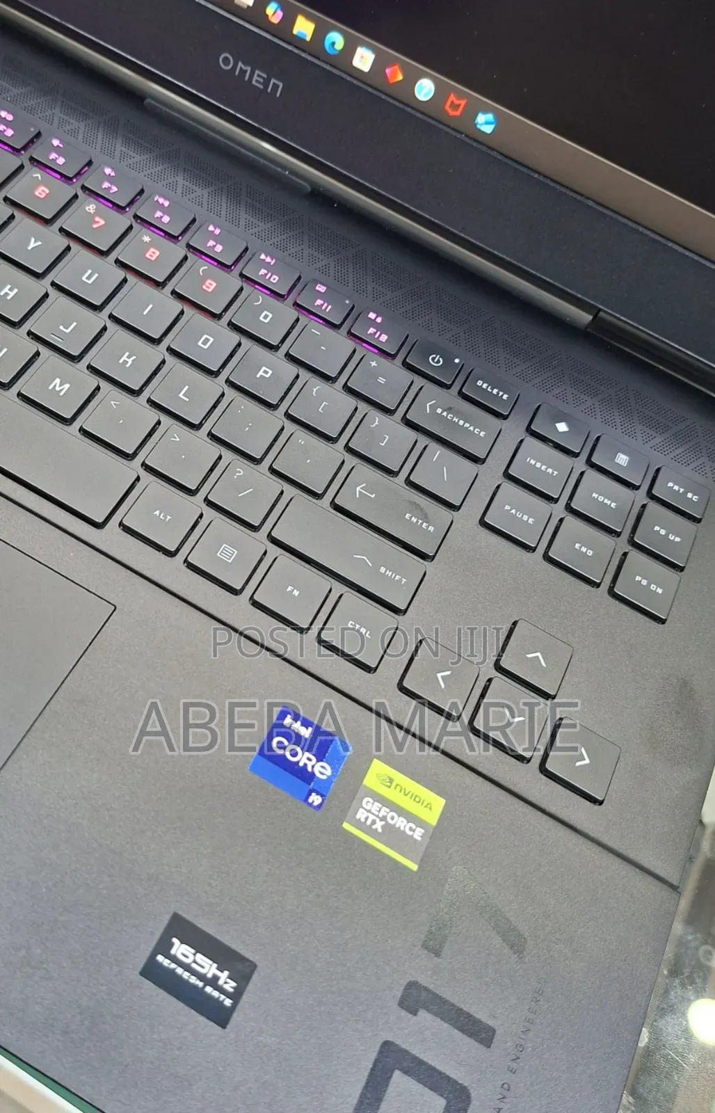 New Laptop HP Omen 17 32GB Intel Core I9 SSD 2T