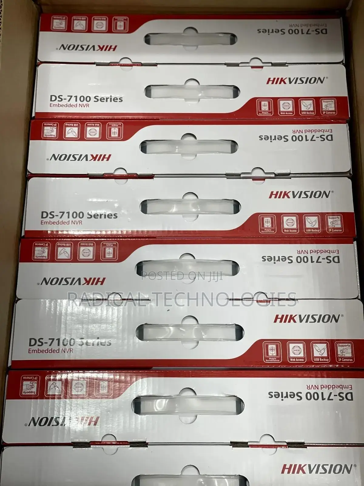 NVR 8 Channel Hikvision 7100 Series Security Camera Hikvision Hybrid