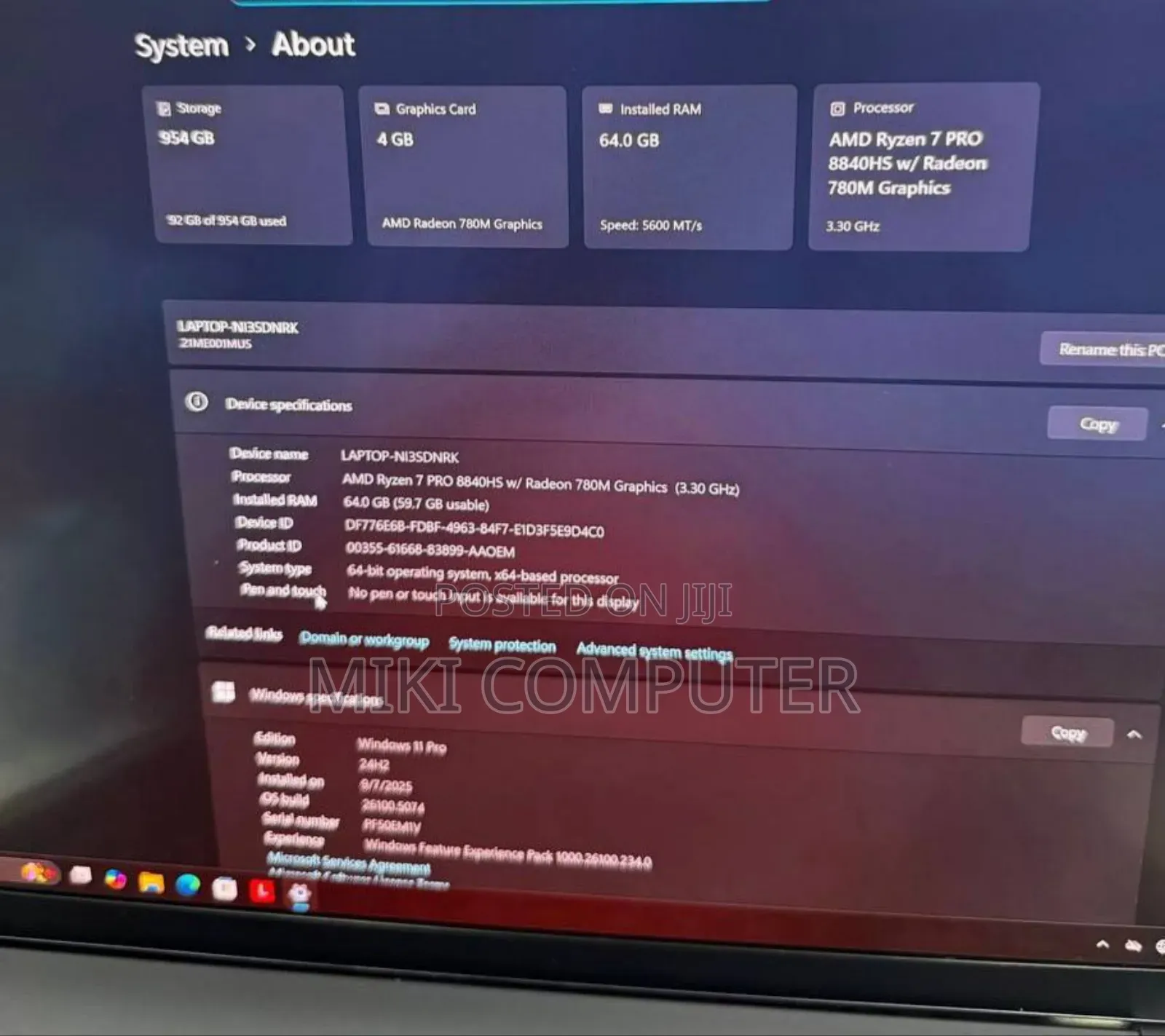 New Laptop Lenovo ThinkPad Yoga 64GB AMD Ryzen 7 SSD 1T
