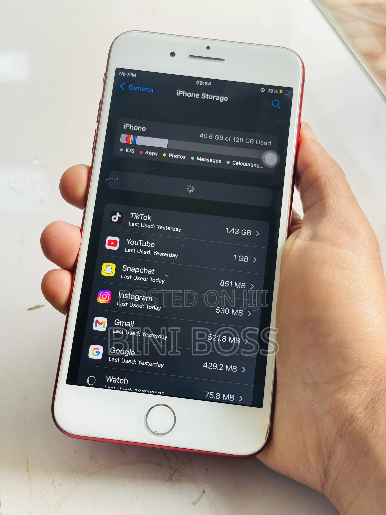 New Apple iPhone 7 Plus 128 GB Red