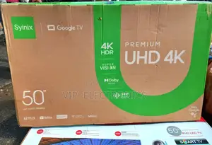 Syinix 50 Inch Tv Smart Frameless Google Tv Tv