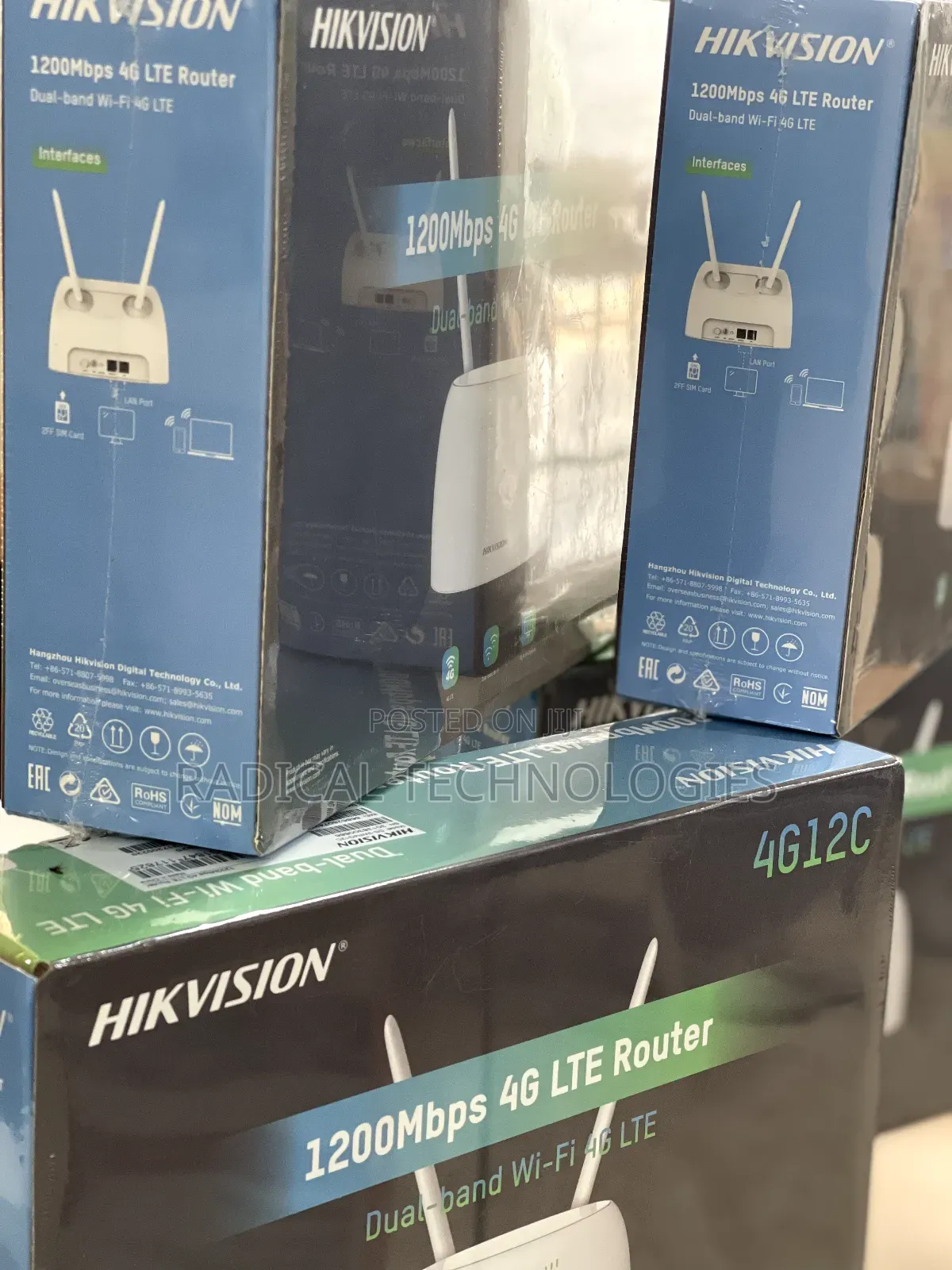 1200 MBS በ ሲም የሚሰራ Bale 2 አንቴና Lan Port ይለው Tp Link 6400 Wifu Router