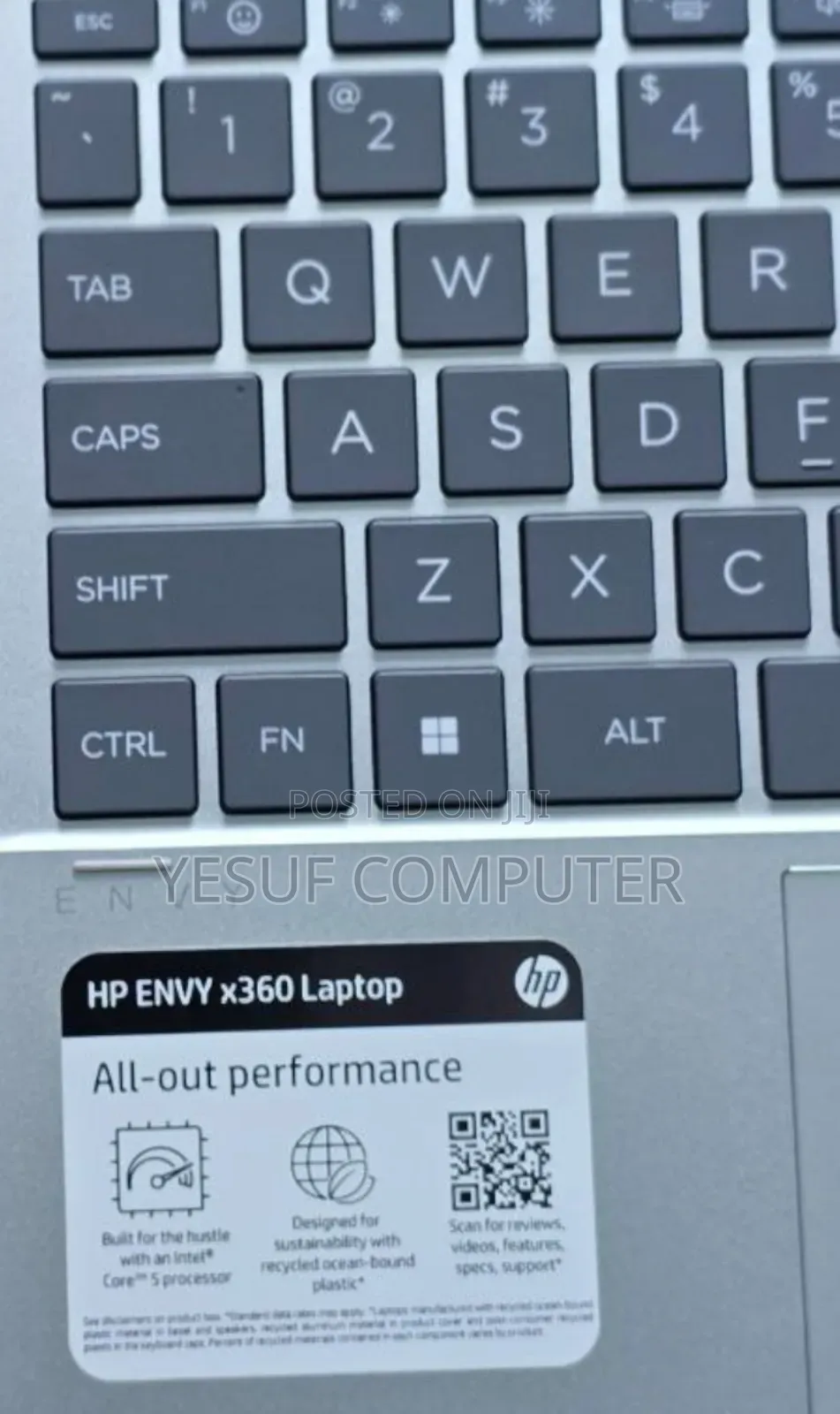 New Laptop HP Envy 13 8GB Intel Core I5 SSD 1T