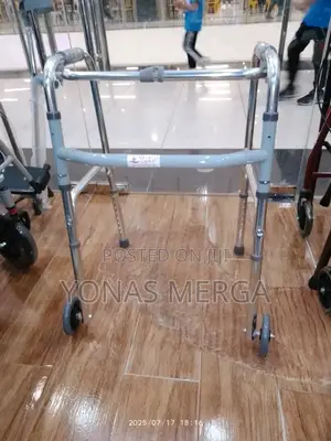 Photo - Folding Walking Frame(With Wheels)飄「Walker凸5suitable for Foot Injuries