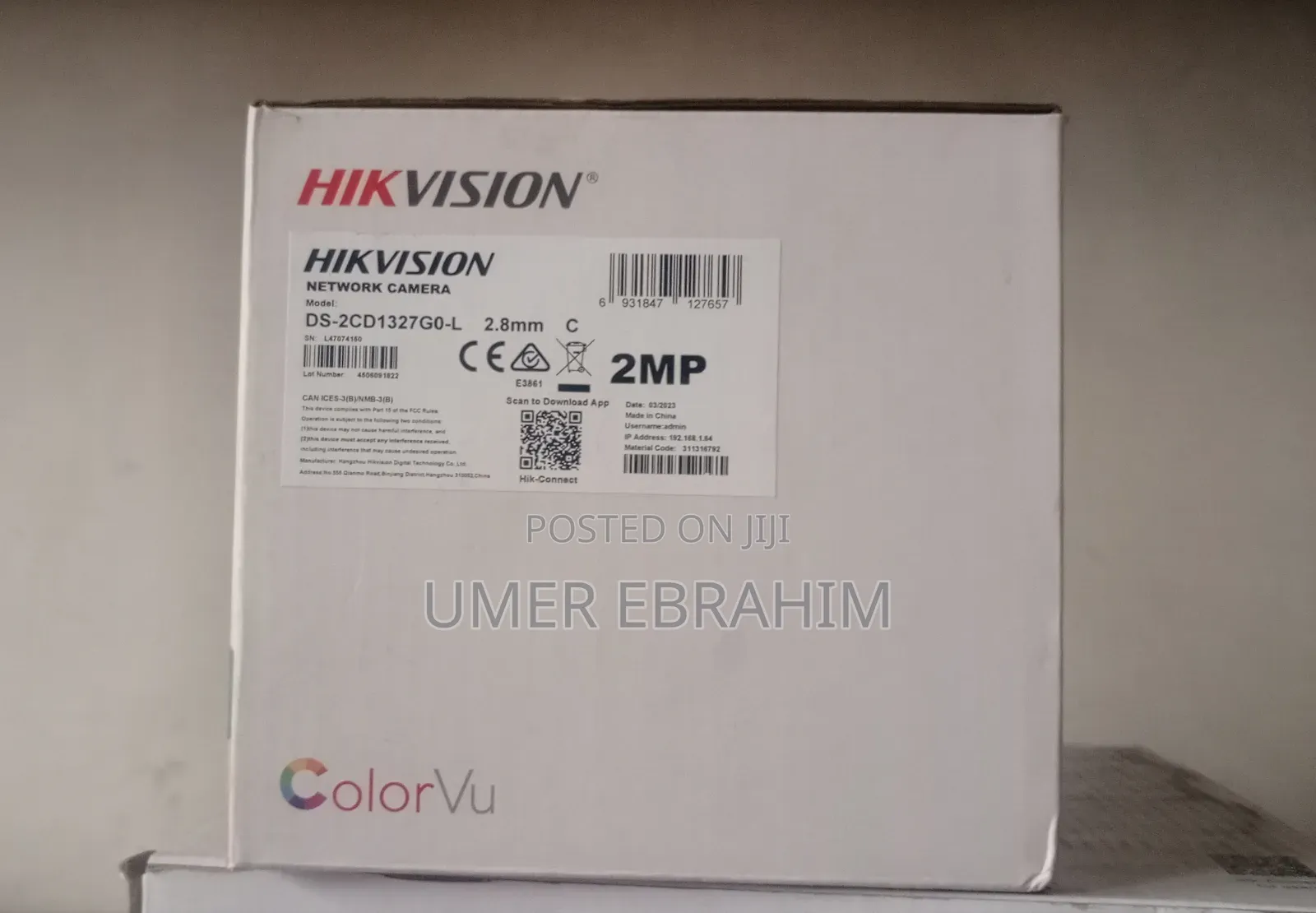 Hikvision Color 2mp