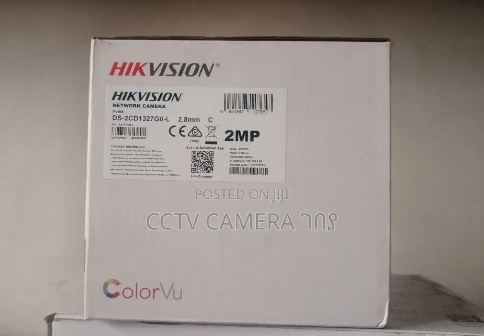 Hikvision Color 2mp
