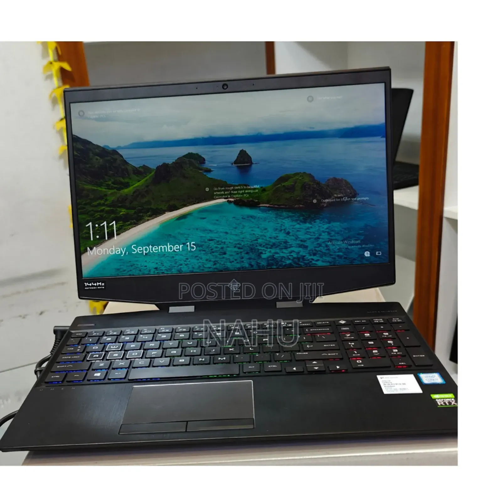 New Laptop HP Omen Pro 16GB Intel Core I7 SSHD (Hybrid) 512GB