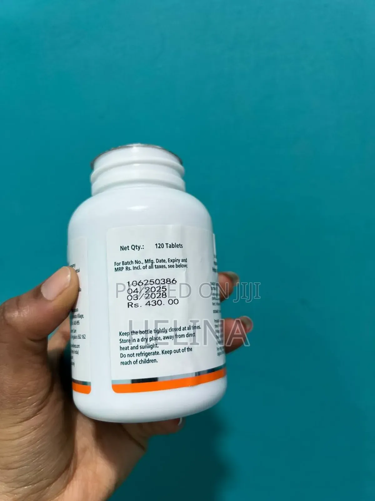 100% Pure Himalaya Ashwaganda 120 Tablets for General Wellness