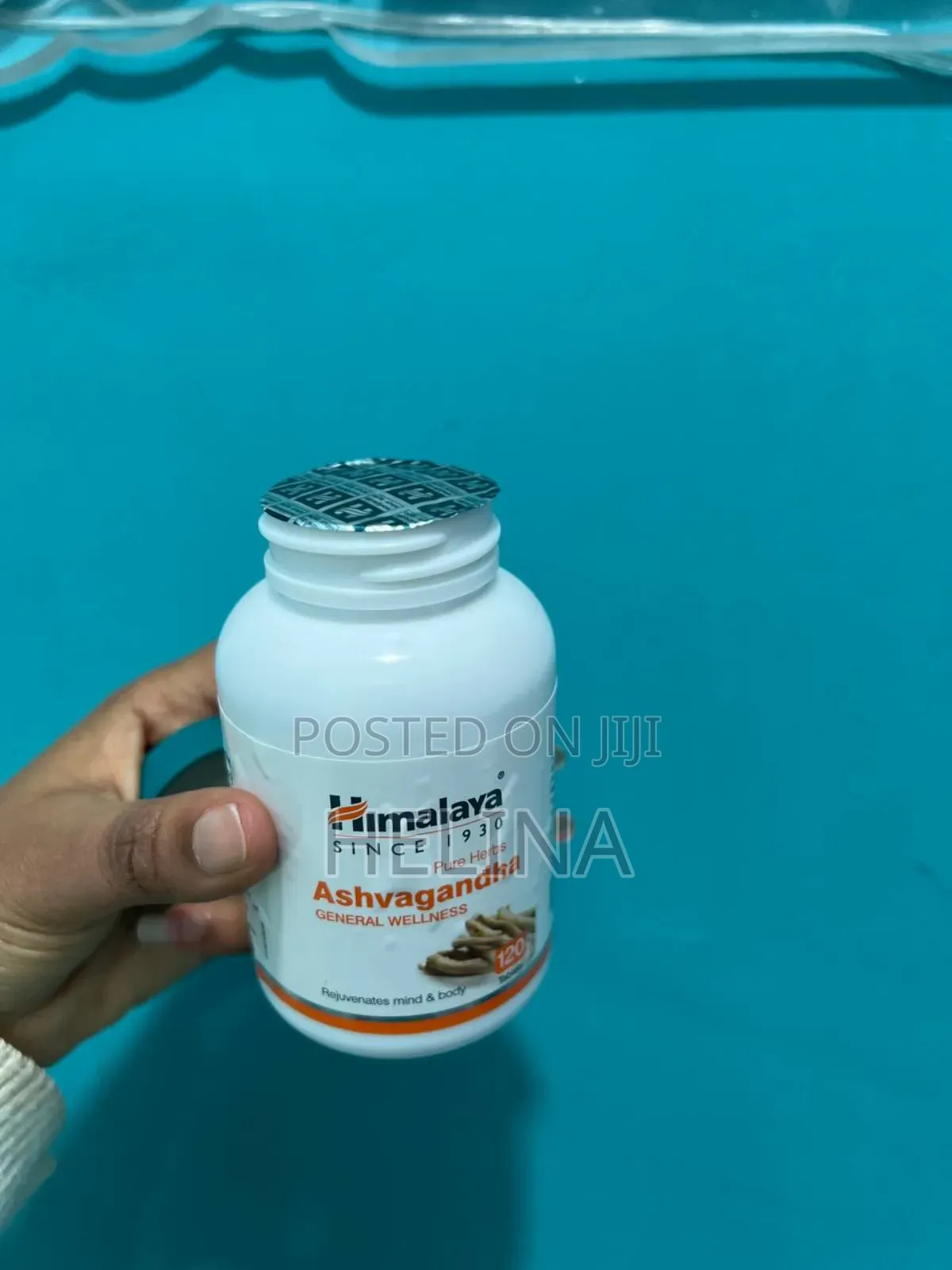 100% Pure Himalaya Ashwaganda 120 Tablets for General Wellness
